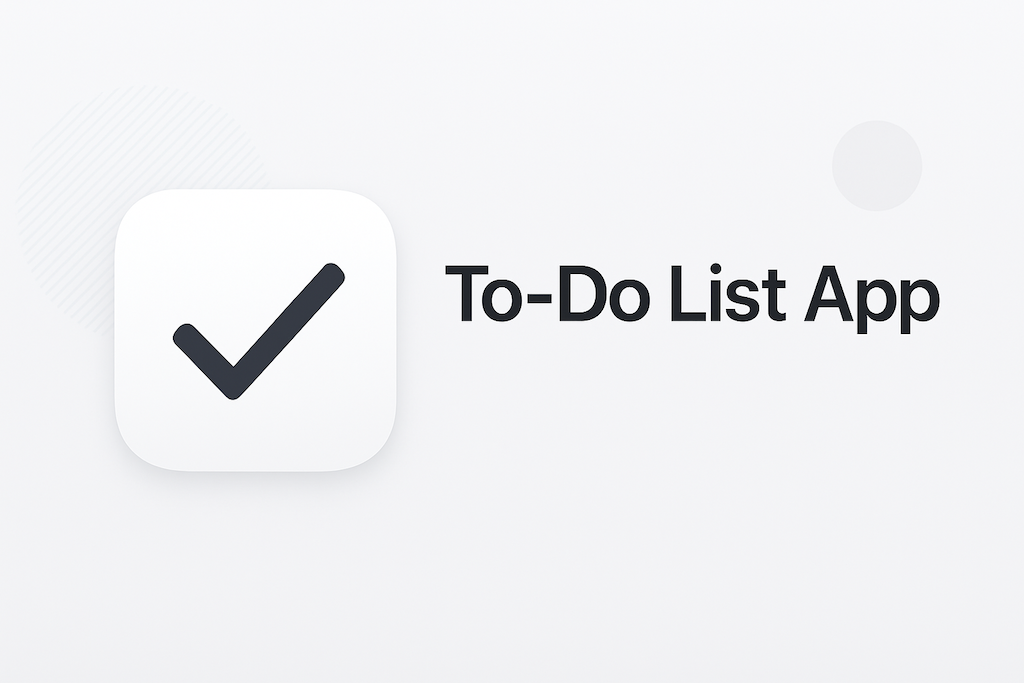 To-Do App Cover